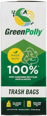 Bolsas de Basura Altas GreenPolly, Paquete de 20 Unidades - imagen 1