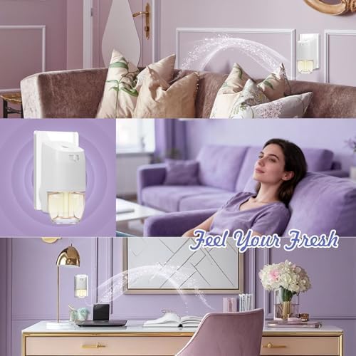 Recargas de Ambientador Eléctrico 8 Piezas – Aroma de Verano, Aceite Esencial de Lavanda con Gardenia, Salvia, Manzanilla y Sándalo, Compatible con - imagen 4