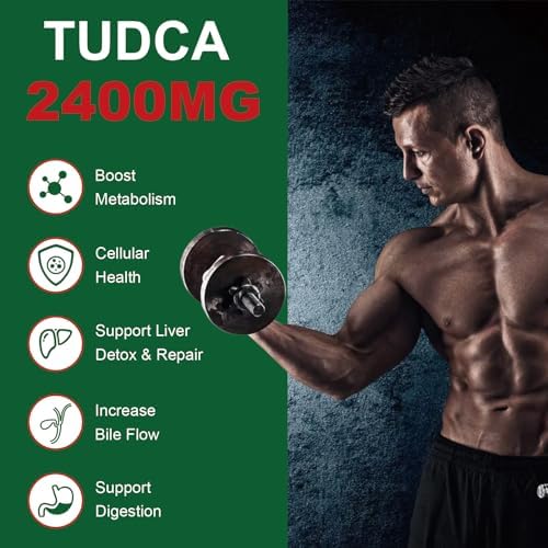 Suplementos NICMIN TUDCA 2400MG, Complejo de Sales Biliares para Desintoxicación Hepática y Limpieza de Vesícula, Salud Digestiva 60 Cápsulas - imagen 5