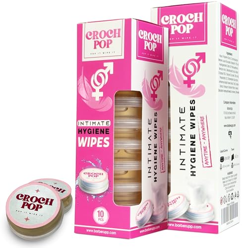 Toallitas Húmedas Femeninas para Mujeres - 20 Piezas, Hidratante Natural y Biodegradable | pH Equilibrado, Amigables con la Piel | Tamaño de Viaje, - imagen 1