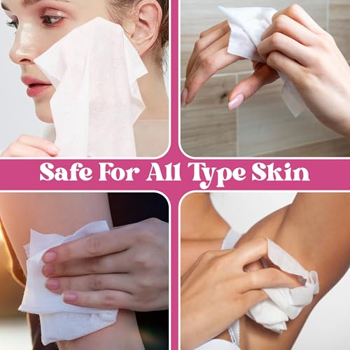 Toallitas Húmedas Femeninas para Mujeres - 20 Piezas, Hidratante Natural y Biodegradable | pH Equilibrado, Amigables con la Piel | Tamaño de Viaje, - imagen 3