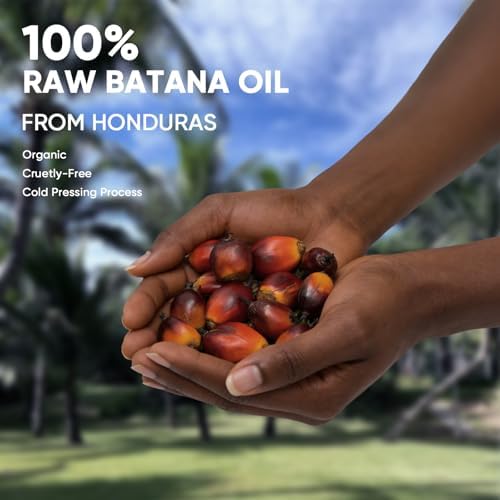 Aceite de Batana CADDISE para el Crecimiento del Cabello - 100% Puro y Natural, Pasta de Batana de Honduras para Cabello Más Fuerte y Abundante, - imagen 2
