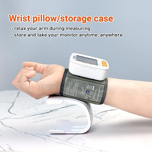 Manga de Presión Arterial SCIAN para Muñeca, Ajustable con Pantalla LCD Grande, 2 Usuarios y 180 Memorias para Uso Médico y en Casa - imagen 5