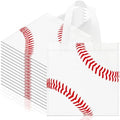 24 Piezas de Bolsas de Fiesta de Béisbol No Tejidas con Asas, Bolsas de Regalo para Fiesta Deportiva, 7.87 x 7.87 Pulgadas - imagen 1