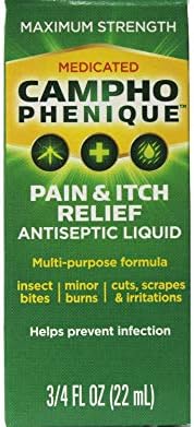 Campho-Phenique Líquido Antiséptico para Alivio de Dolor y Picazón 0.75 fl oz (Paquete de 2) - imagen 1