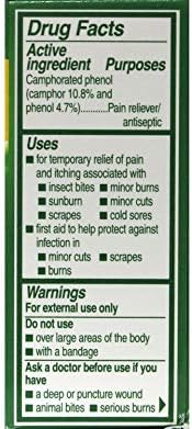 Campho-Phenique Líquido Antiséptico para Alivio de Dolor y Picazón 0.75 fl oz (Paquete de 2) - imagen 2