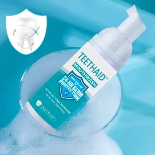 TEETHAID | Pasta de Dientes y Enjuague Bucal Blanqueador | Pasta de Dientes para Viajes y Niños | Sin Flúor para Adultos | Kit de Reparación Dental - imagen 4