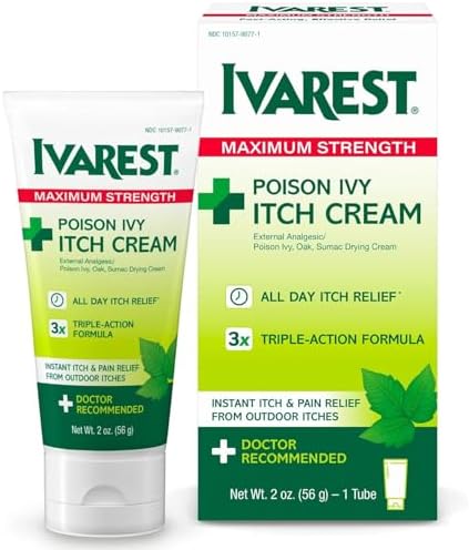 Crema Anti-Picazón Ivarest de Máxima Fuerza 8 Horas - 2 Oz/Paquete, 2 Paquetes - imagen 1