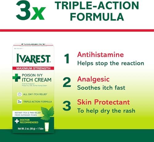 Crema Anti-Picazón Ivarest de Máxima Fuerza 8 Horas - 2 Oz/Paquete, 2 Paquetes - imagen 4
