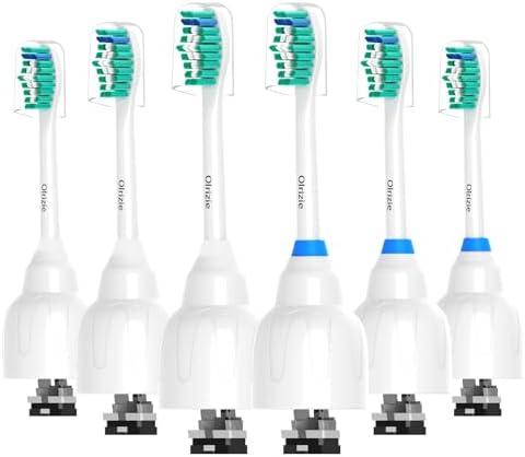 Cabezas de Repuesto para Cepillo de Dientes Eléctrico Sonicare E-Series, 6 Piezas, Compatibles con Philips Sonicare Essence, Xtreme, Elite, Advance y - imagen 1