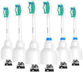 Cabezas de Repuesto para Cepillo de Dientes Eléctrico Sonicare E-Series, 6 Piezas, Compatibles con Philips Sonicare Essence, Xtreme, Elite, Advance y - imagen 1