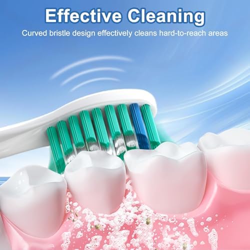 Cabezas de Repuesto para Cepillo de Dientes Eléctrico Sonicare E-Series, 6 Piezas, Compatibles con Philips Sonicare Essence, Xtreme, Elite, Advance y - imagen 3