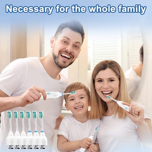 Cabezas de Repuesto para Cepillo de Dientes Eléctrico Sonicare E-Series, 6 Piezas, Compatibles con Philips Sonicare Essence, Xtreme, Elite, Advance y - imagen 6