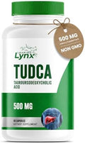Leaping Lynx TUDCA 500mg – Suplemento de Ácido Tauroursodeoxicólico – 60 Cápsulas – Apoyo Hepático y Digestivo – No GMO, Certificado ISO - imagen 1