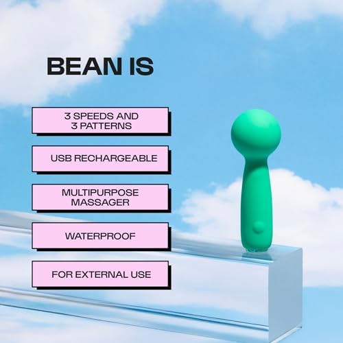 Vibrador Unbound Bean, Mini Vibrador Personal para Mujeres, Compacto y Potente, 3 Velocidades y Patrones, Recargable por USB, Impermeable y Seguro - imagen 2