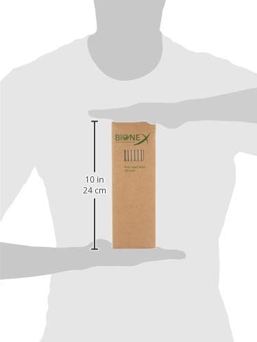 Popotes de Caña de Azúcar Bionex de 8 – Biodegradables y Compostables, Hechos en EE. UU. – 100 piezas, Alternativa Ecológica a Popotes de Plástico - imagen 7