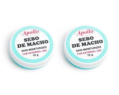 Hidratante de Piel Apollo Sebo de Macho 2-Pack (2 x 10g) Hecho con sebo de carnero. - imagen 1