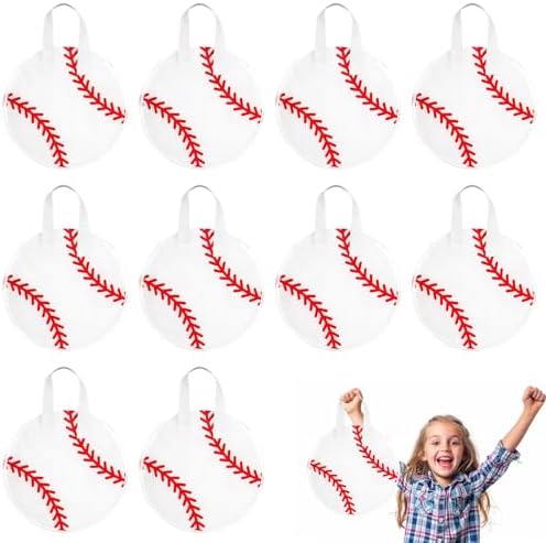 KERINGO 16 Piezas de Bolsas de Regalo para Fiesta de Béisbol, Bolsas de Dulces y Sorpresas para Niños y Adultos, Suministros de Fiesta Deportiva - imagen 1