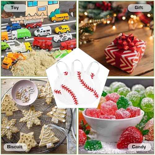 KERINGO 16 Piezas de Bolsas de Regalo para Fiesta de Béisbol, Bolsas de Dulces y Sorpresas para Niños y Adultos, Suministros de Fiesta Deportiva - imagen 4