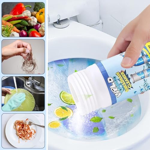 Juego de 2 Limpiadores de Drenaje Wild Tornado, Herramienta Rápida para Limpieza de Tuberías de Cocina y Baño - imagen 5