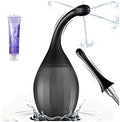 Enemas Anales para Hombres y Mujeres - Kit de Bulbo de Silicona Flexible Antifugas, Conectable a Ducha, Bidet Portátil para Limpieza de Colon con - imagen 1