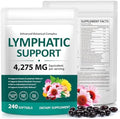 Suplementos de Drenaje Linfático Liefiet 240 Softgels, Mezcla Herbal 21 en 1 con Equinácea, Diente de León y Raíz de Bardana, Apoyo al Sistema - imagen 1