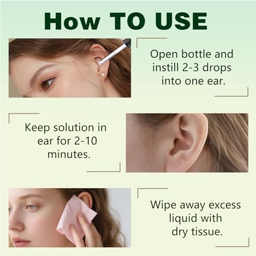 Gotas para el Cuidado de Oídos, Fórmula Suave con Ingredientes Naturales, Alivio del Tinnitus, Uso Fácil y Portátil para Hombres y Mujeres (2 PZS) - imagen 6