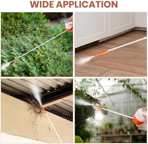 Duster de Polvo de Tierra de Diatomeas Mysora con Boquilla Ajustable de 12'' a 36'', Aplicador Preciso para Control de Plagas, Uso Interior y - imagen 7