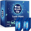 150 Piezas de Toallitas Desechables Texturizadas para Dientes, Cepillo Oral, Limpieza Profunda, Sabor Menta, Envase Individual, Ideal para Viajes - imagen 1