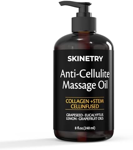 Aceite de Masaje SKINETRY para Nutrir Tu Piel y Sentidos – Cuerpo Firmante para Alisar Celulitis y Mejorar Textura. Fórmula Sedosa y de Rápida - imagen 1