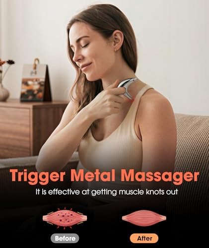 Herramienta de Masaje Gua Sha QYUHE, Herramientas de Masaje de Tejido Profundo, Eliminador de Nudos Musculares, Terapia de Raspado para Alivio del - imagen 2