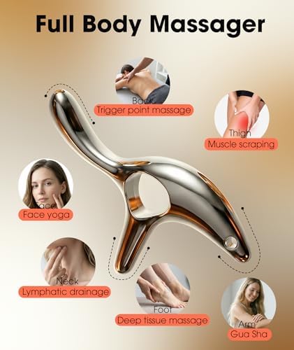 Herramienta de Masaje Gua Sha QYUHE, Herramientas de Masaje de Tejido Profundo, Eliminador de Nudos Musculares, Terapia de Raspado para Alivio del - imagen 7
