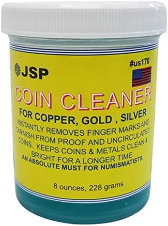 JSP® Super Dip para Limpiar Monedas de 8 Onzas con Canasta - 1 Unidad - imagen 1
