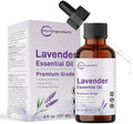 Aceite Esencial de Lavanda Micro Ingredients, 8 fl oz | Gotas Líquidas de Grado Premium | Ideal para Aromaterapia, Jabón, Loción, Difusores, Velas y - imagen 1