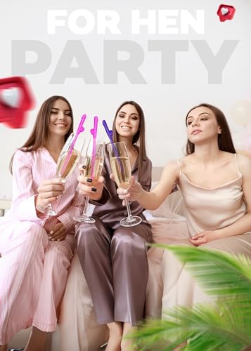 Popotes para Despedida de Soltera 10 Pzs, Divertidos Popotes de Pene, Decoraciones Traviesas para Fiesta de Novias, Recuerdos para la Novia - imagen 6