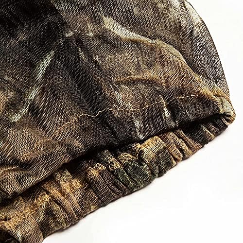 Paquete de 2 Redes para Mosquitos y Moscas, Camuflaje, Ideal para Actividades al Aire Libre, Compatible con la Mayoría de Sombreros - imagen 3