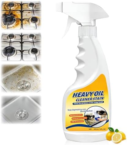 Limpiador de Aceite Pesado Cuoct para Cocina, Spray Multiusos 300ml - Elimina Manchas de Aceite en Estufas, Hornos y Campanas - imagen 1