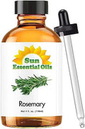 Aceites Esenciales Sun - Aceite Esencial de Romero 4 oz para Crecimiento Capilar, Piel y Cuero Cabelludo - Gotas para Difusor, Humidificador y Masaje - imagen 1