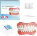 Dientes Falsos Moldables de Silicona, Dentaduras para Hombres y Mujeres, Juego Superior e Inferior a Juego - imagen 1