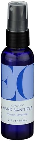 Spray Desinfectante de Manos Orgánico con Aceite Esencial de Lavanda 2 oz - imagen 1