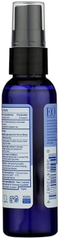 Spray Desinfectante de Manos Orgánico con Aceite Esencial de Lavanda 2 oz - imagen 2