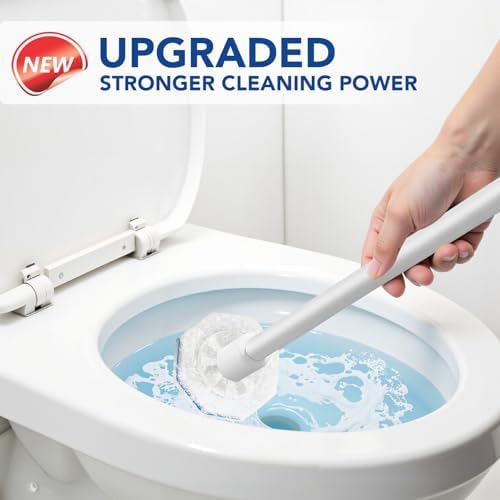 Recargas desechables de 50 piezas para el cepillo de baño Clorox, compatibles con el cepillo de inodoro Clorox para limpieza del baño - imagen 6