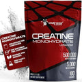 WELLNESS LABSRX Creatina Monohidratada en Polvo 500g – 100 Porciones, Suplemento de Creatina Micronizada Sin Sabor para Hombres y Mujeres, Apoya - imagen 1