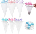 6 Piezas de Filtro de Cabello Reutilizable para Lavadora, Capturador de Pelos de Mascotas, Bolsa de Malla para Limpieza de Ropa (2 Estilos) - imagen 1