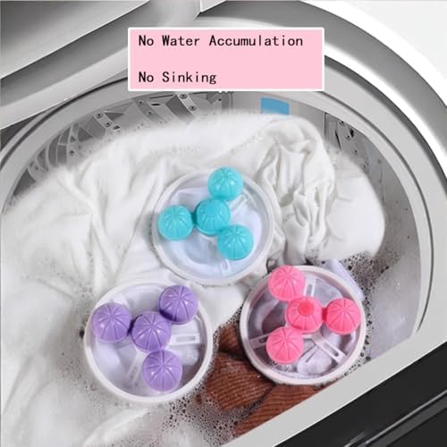 6 Piezas de Filtro de Cabello Reutilizable para Lavadora, Capturador de Pelos de Mascotas, Bolsa de Malla para Limpieza de Ropa (2 Estilos) - imagen 4