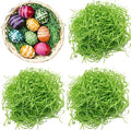 Hikkcos 1/2 LB de Césped Verde de Pascua - Paquete Grande de Papel de Raffia Reciclable para Relleno de Cestas y Decoración de Fiesta de Pascua - imagen 1