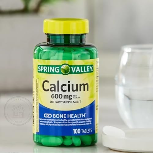 Suplemento de Calcio Spring Valley 600 mg, 100 Tabletas | Suplemento de Calcio + Sticker STS - imagen 4