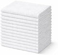 Paquete de 12 Toallas de Bar Mop Blancas 16x19 Pulgadas – Toallas de Limpieza de Algodón 100% Grado Comercial para Restaurante, Bar y Cocina - imagen 1