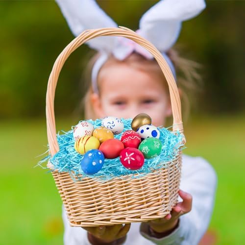 Ricluck Relleno de Papel Reciclable para Cestas de Pascua de 10.6 oz (300g) en 6 Colores, Ideal para Regalos y Decoración de Cestas - imagen 6
