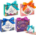 Kritkin 48 Pzs Bolsas de Regalo Eid Mubarak con Listones para Decoraciones de Ramadan, Favors de Fiesta y Suministros de Dulces para Niños - imagen 1